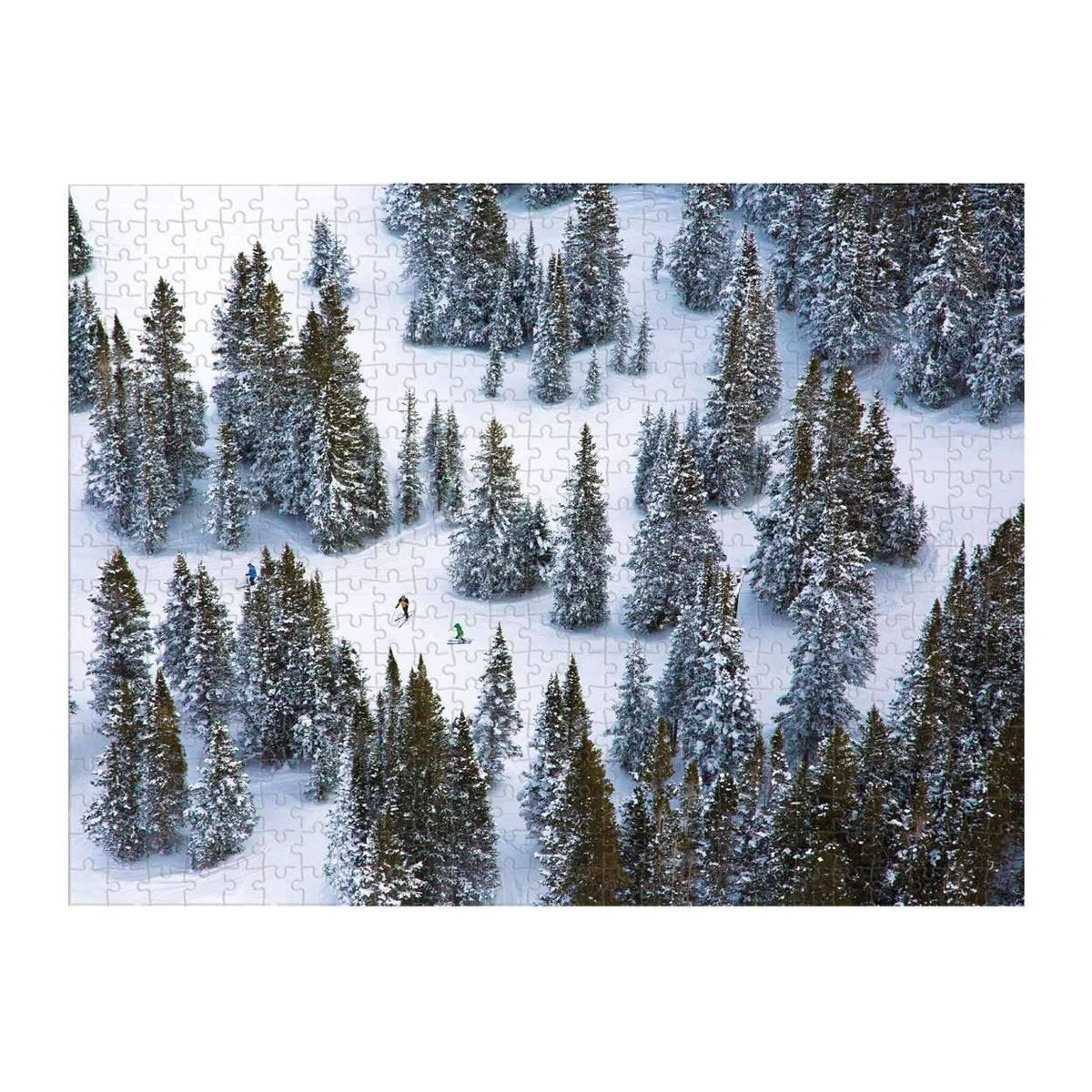 An image of Gray Malin Snow Double-Sided Puzzle