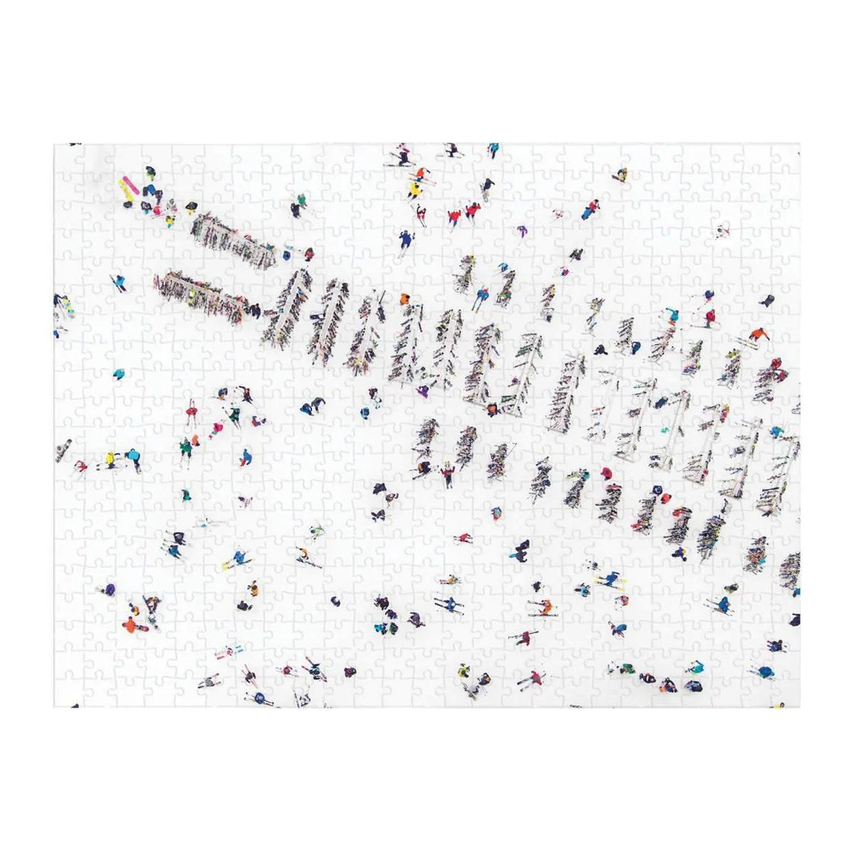 An image of Gray Malin Snow Double-Sided Puzzle