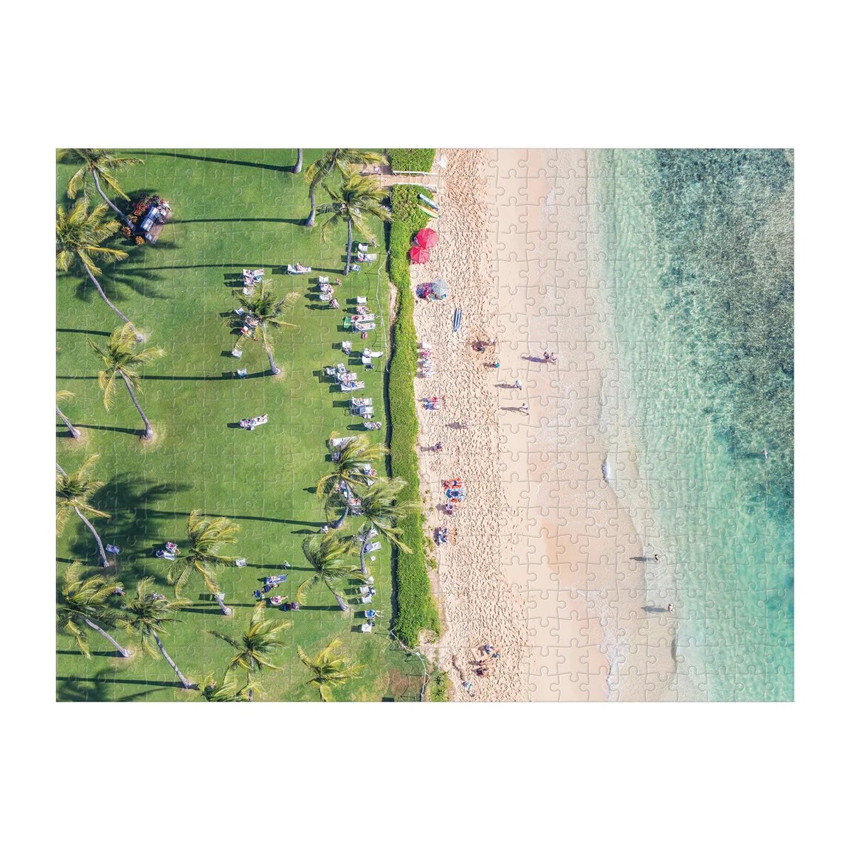 An image of Gray Malin Hawaii Double-Sided Puzzle