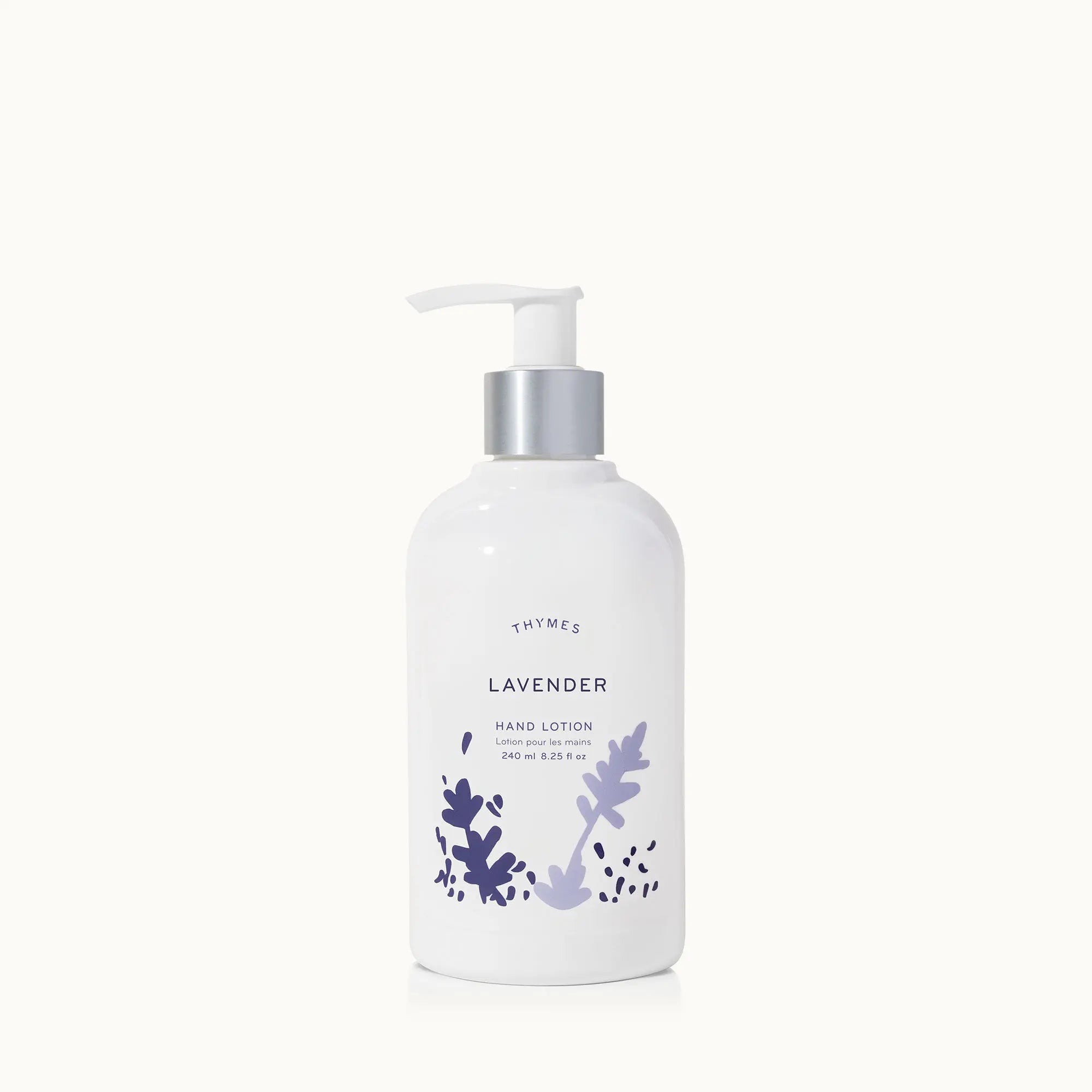 Thymes Lavender Hand Lotion 240 milliliter 8.25 fluid ounce