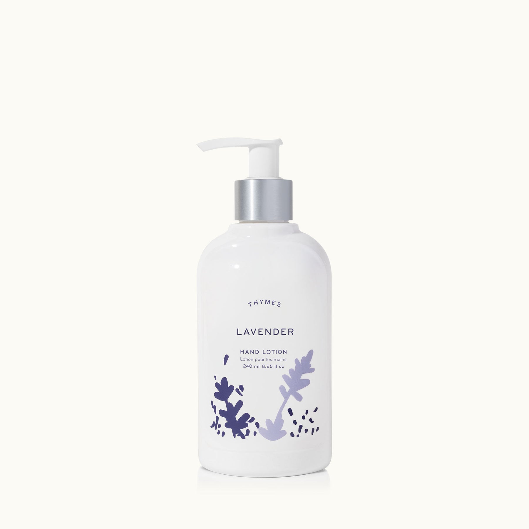 An image of Thymes Lavender Hand Lotion 8.25 fl oz