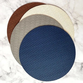 Bodrum Wicker Round Placemat Collection in various colors
