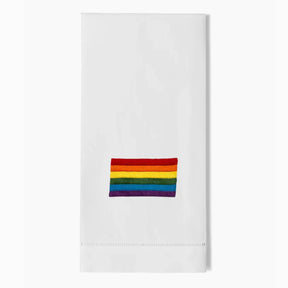 Henry Handwork Pride Flag Guest Towel