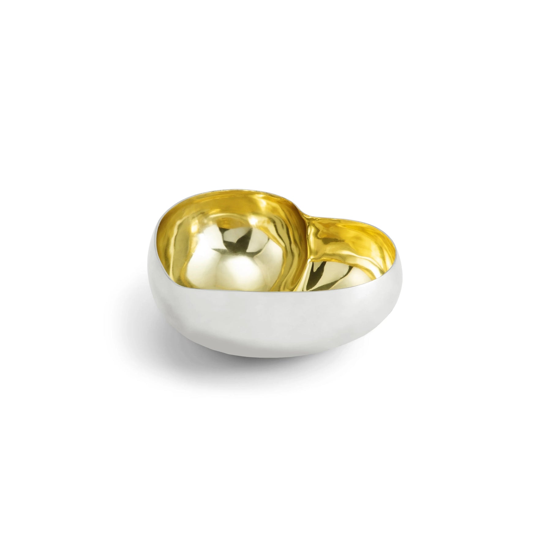 An image of Michael Aram Small Heart Dish Gold