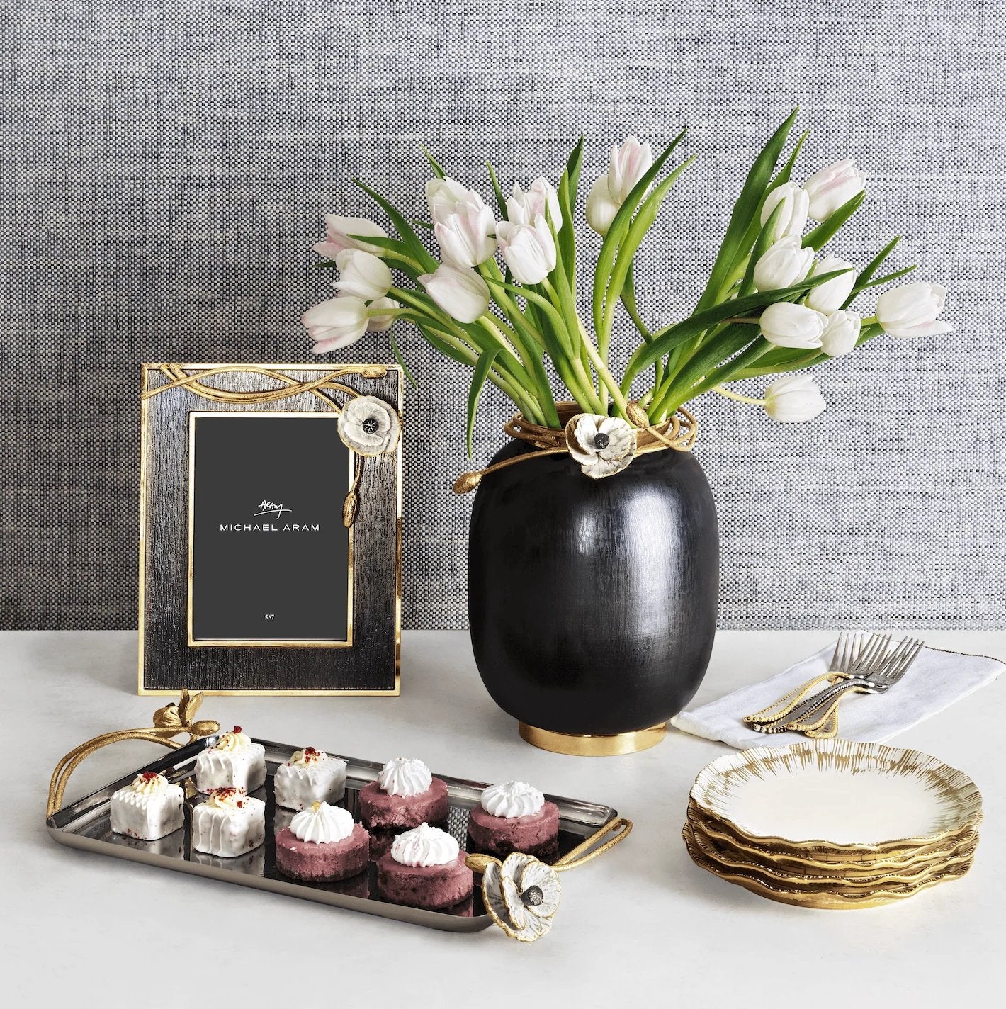 Michael Aram Anemone Serving Tray