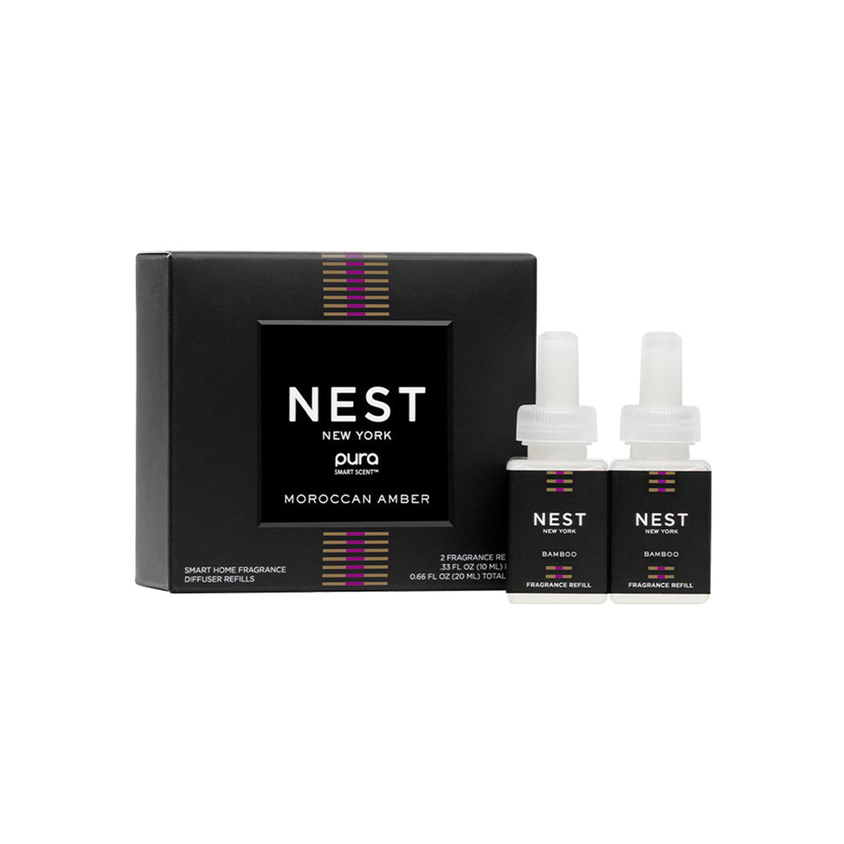 An image of Nest Fragrances Morrocan Amber Pura Smart Diffuser Refill Set