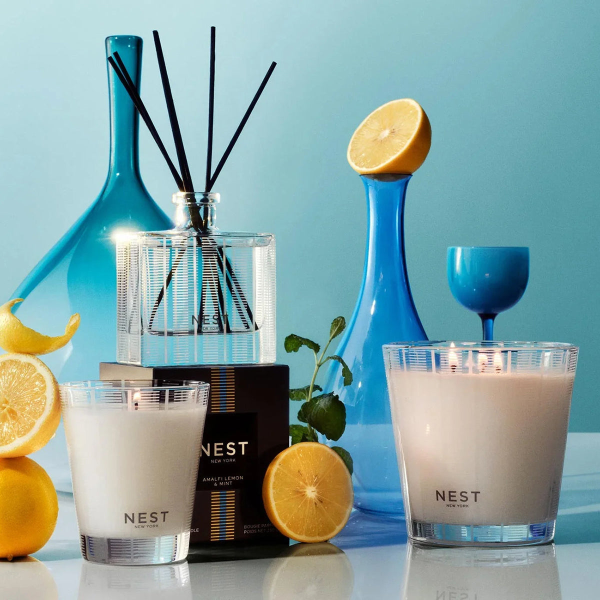 Nest Fragrances Amalfi Lemon & Mint Reed Diffuser 5.9 oz