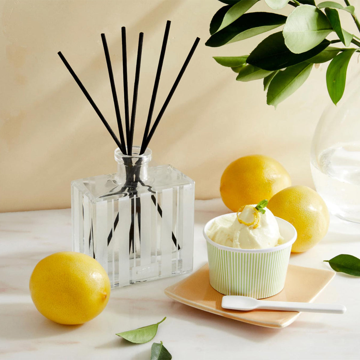 An image of Nest Fragrances Amalfi Lemon & Mint Reed Diffuser 5.9 oz
