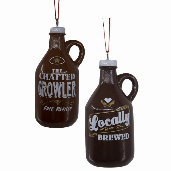 An image of Kurt Adler Resin Growler Ornament