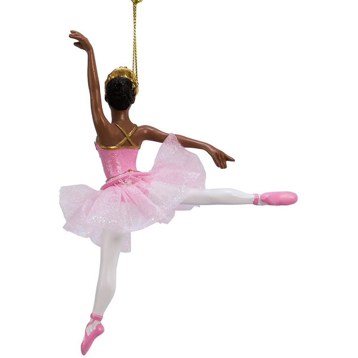 An image of Kurt Adler African American Ballerina Ornament