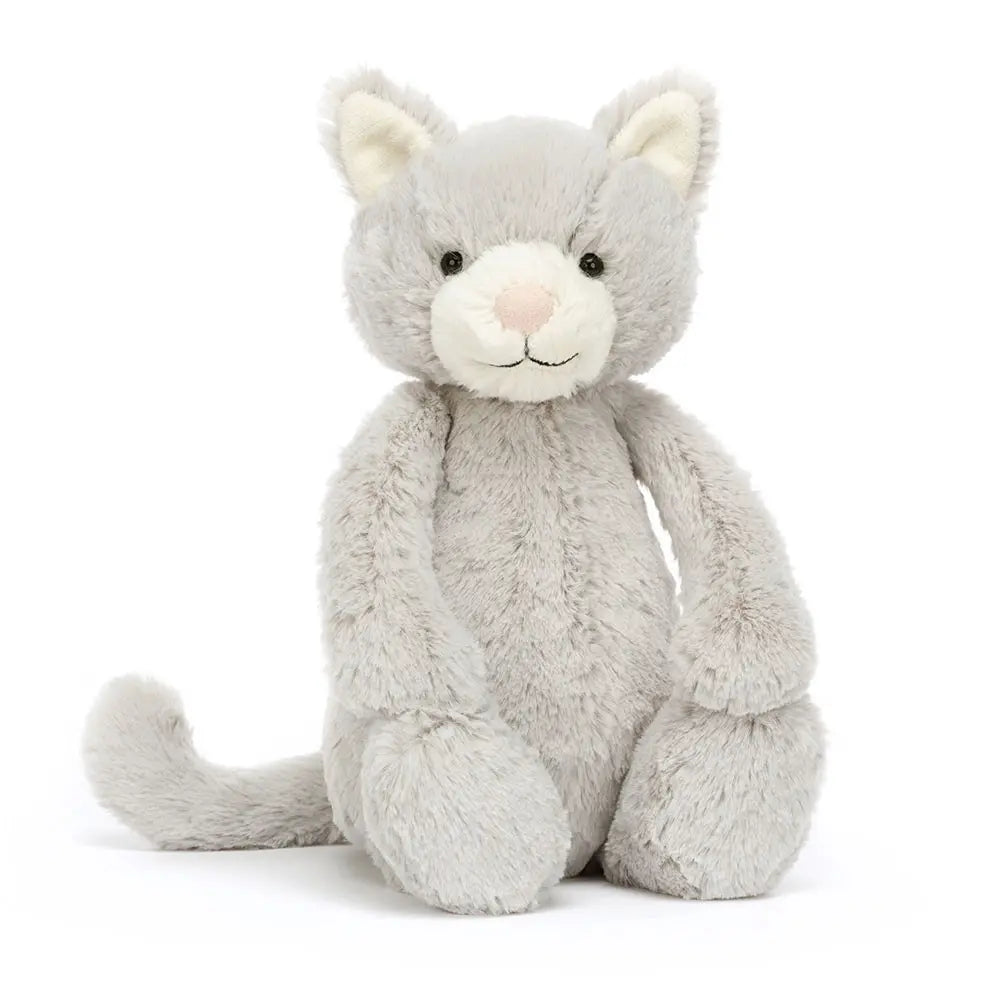 An image of Jellycat Bashful Grey Kitty