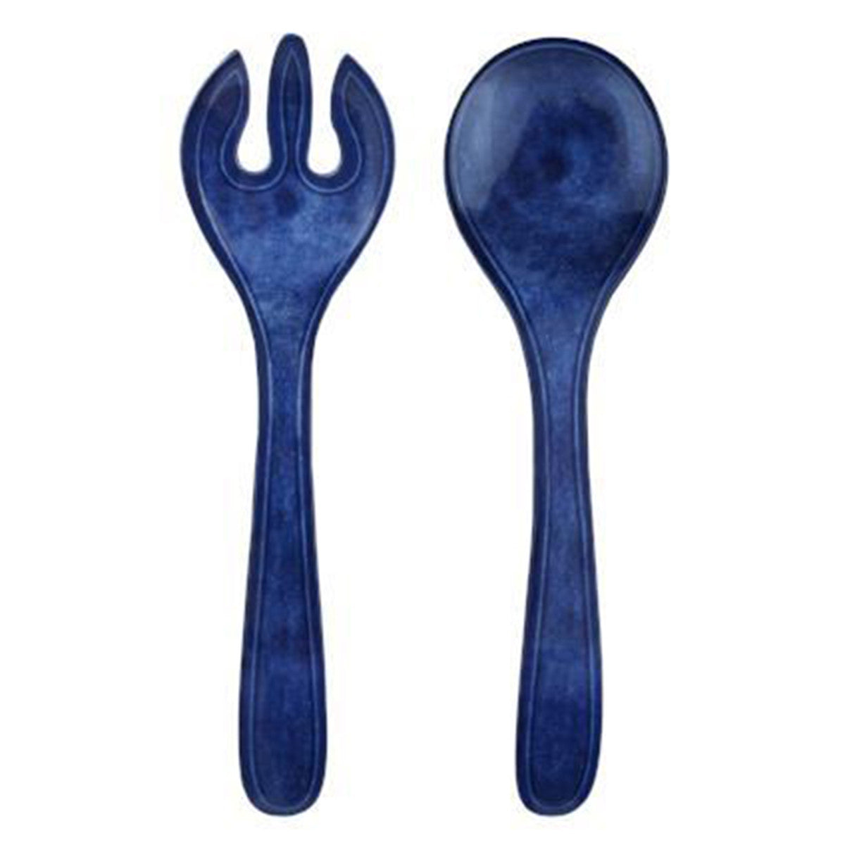 An image of Le Cadeaux CAMPANIA BLUE SALAD SERVERS