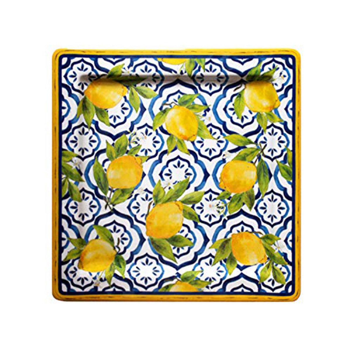 An image of Le Cadeaux Palermo 11in Square Platter