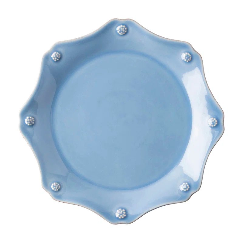 Juliska Berry & Thread Scalloped Dessert/Salad Plate