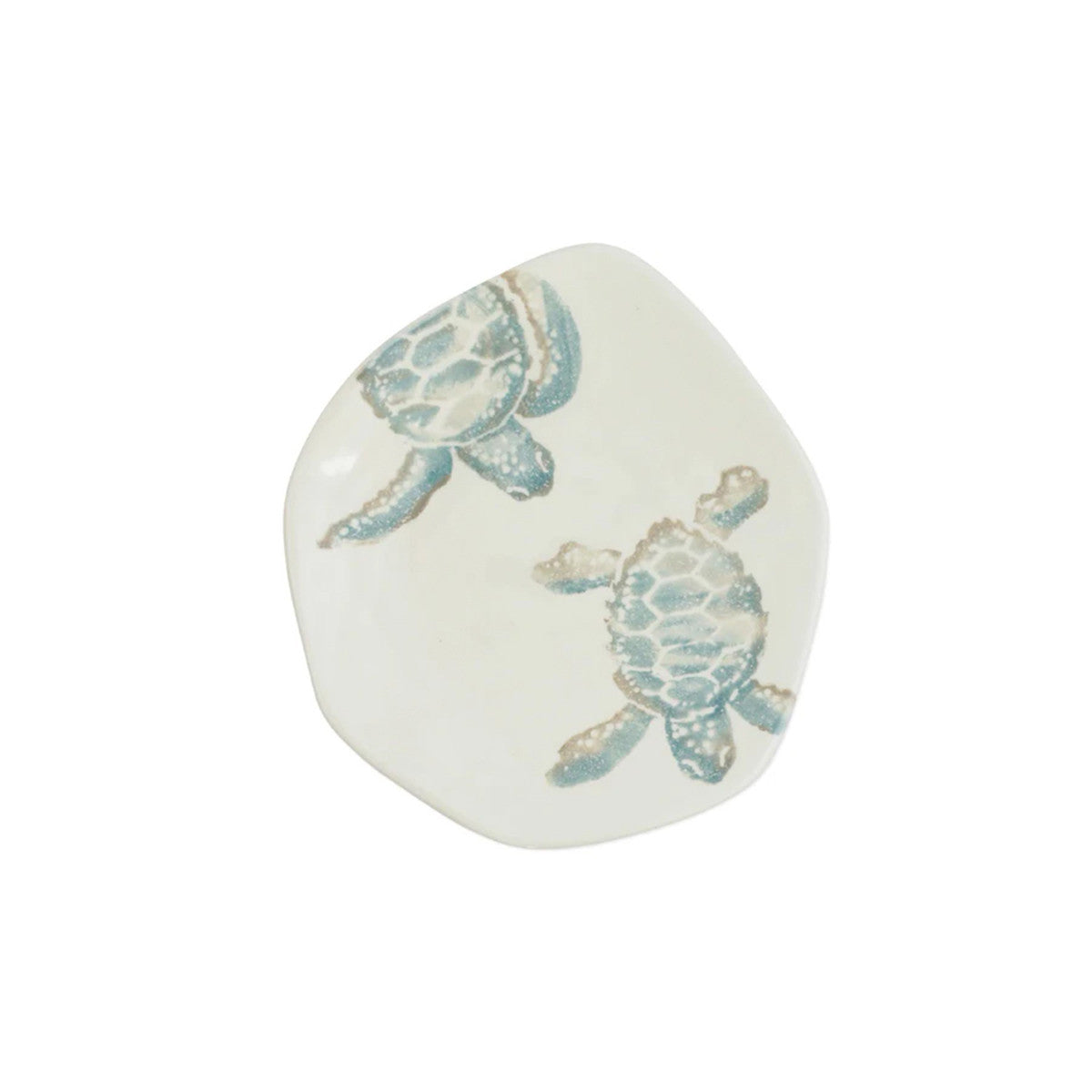 An image of Vietri Tartaruga Turtle with Body Salad Plate