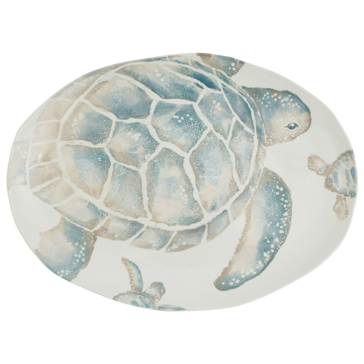 An image of Vietri Tartaruga Medium Oval Platter