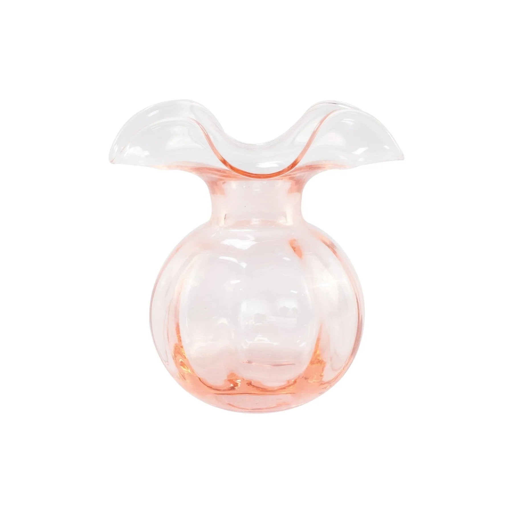 An image of Vietri Hibiscus Glass Bud Vase