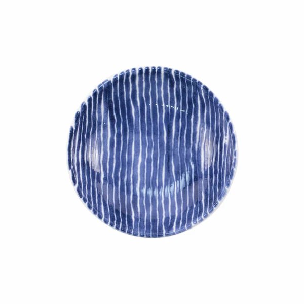 An image of Viva By Vietri Santorini Stripe Condiment Bowl