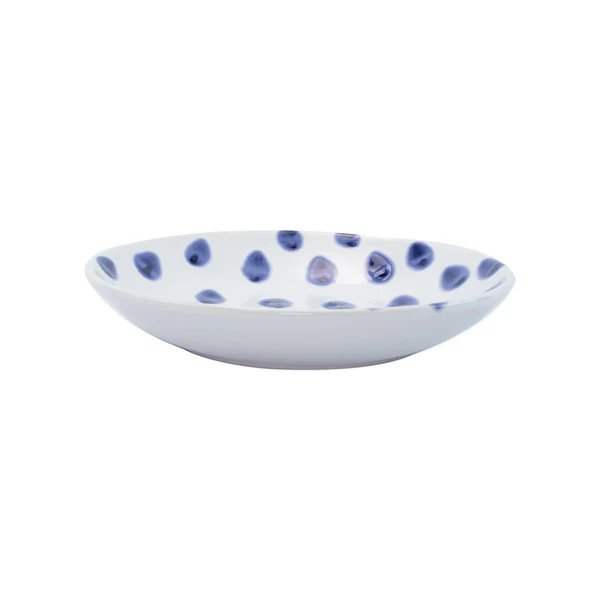 An image of Viva By Vietri Santorini Dot Pasta Bowl