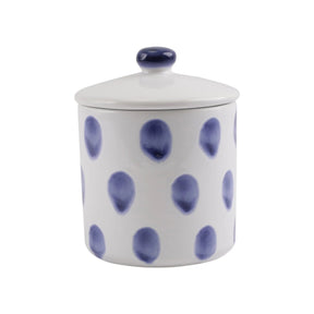 Viva By Vietri Santorini Dot Small Canister