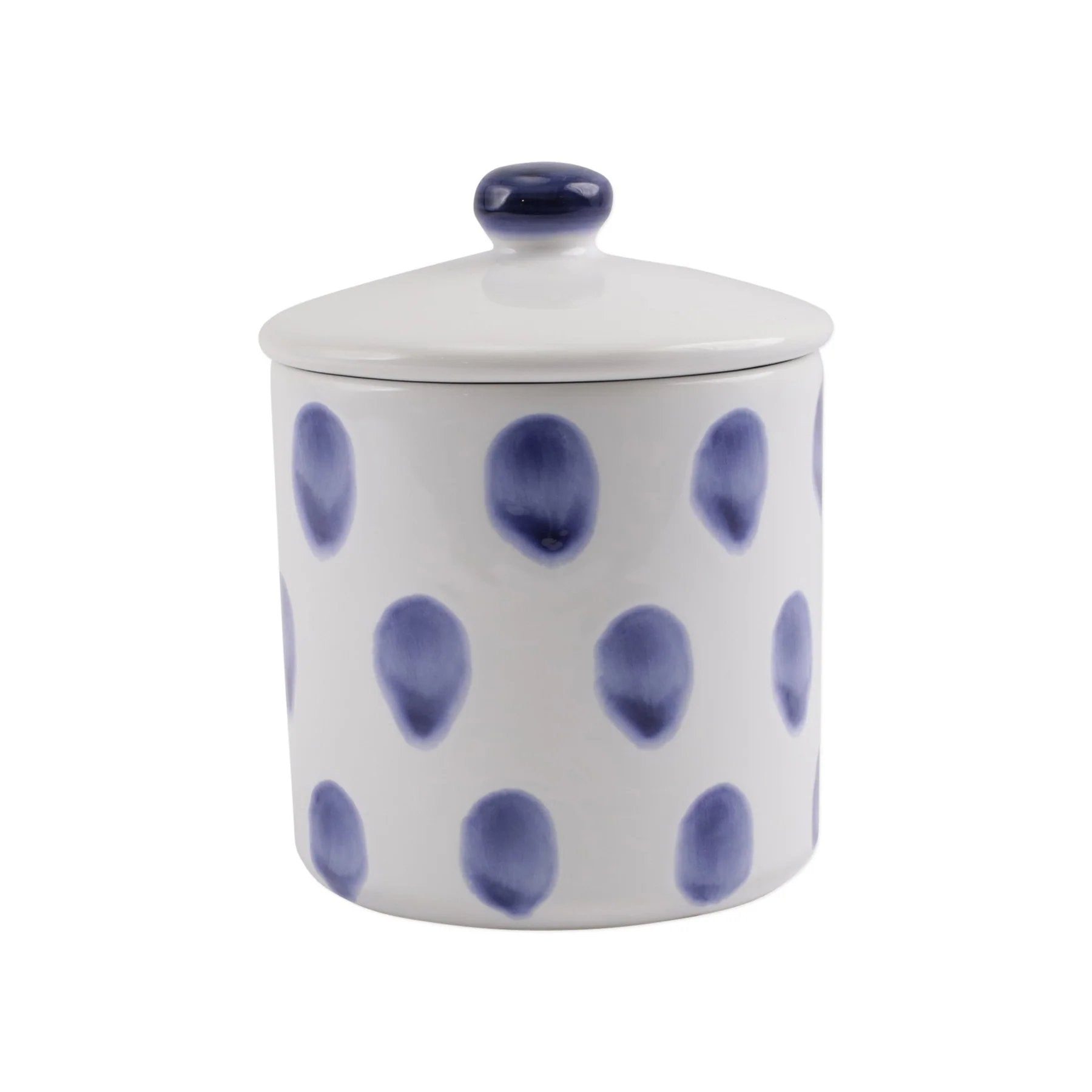 An image of Viva By Vietri Santorini Dot Small Canister