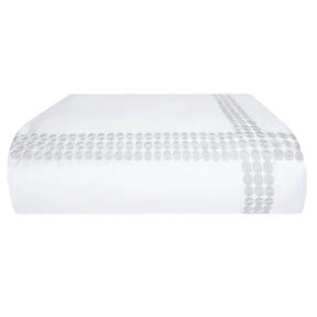 Bovi Angele Sheet Set in white silver