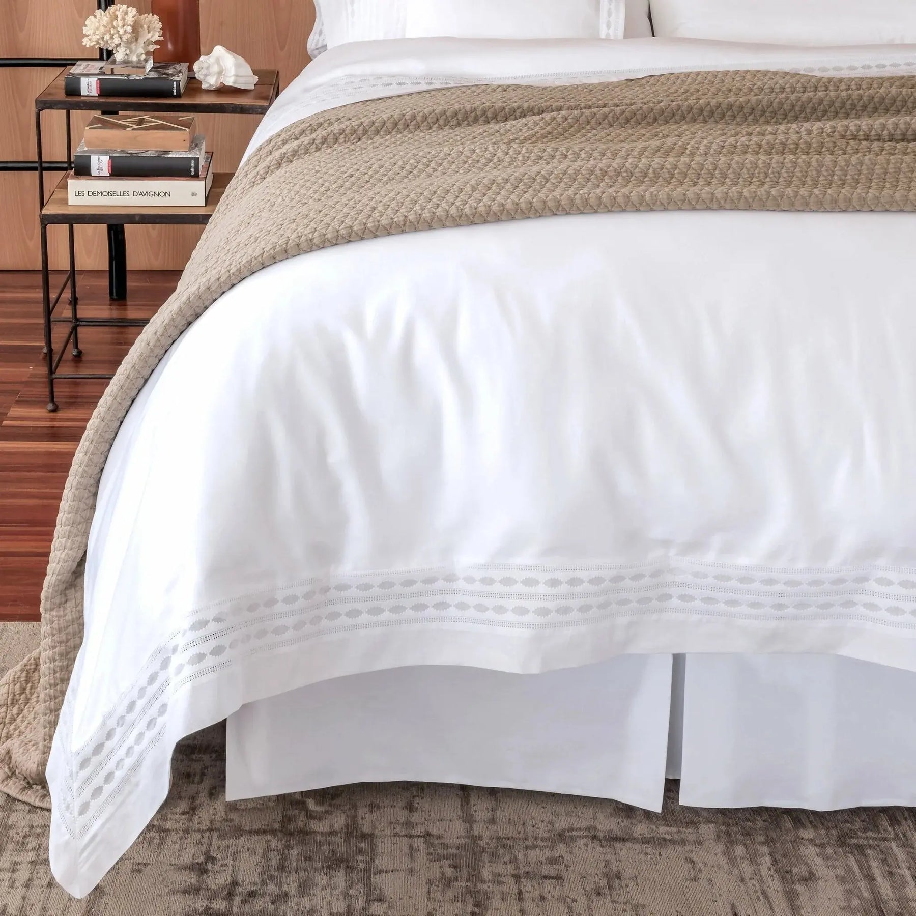 An image of Bovi Simply Sateen Bed Skirt