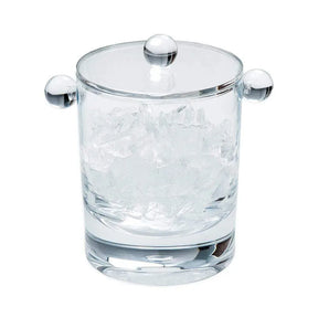  Caspari Crystal Clear Acrylic Ice Bucket and Lid  