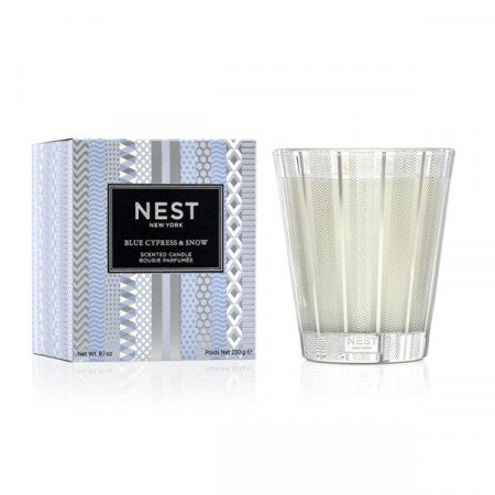 An image of Nest Fragrances Blue Cypress & Snow Classic Candle 8.1 oz