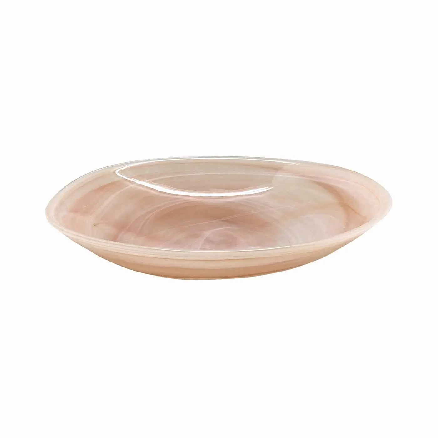 An image of Mariposa Alabaster Oval Bowl