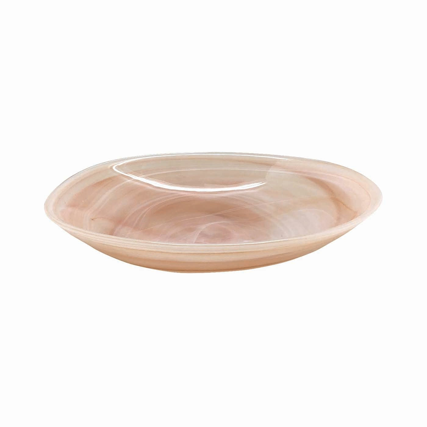 Mariposa Alabaster Oval Bowl
