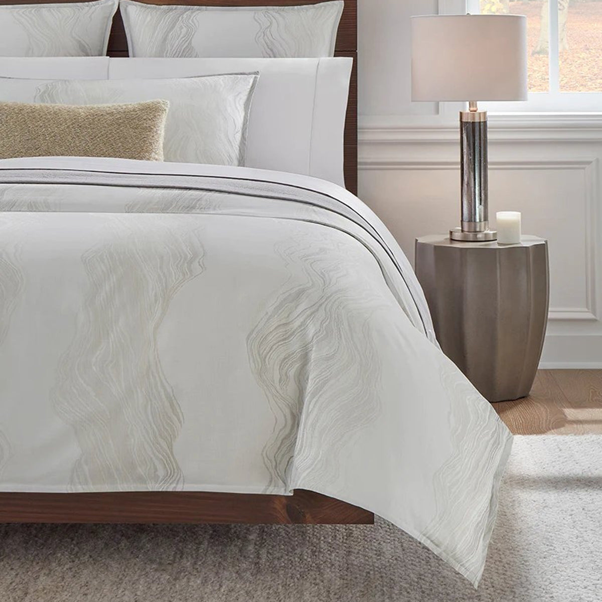 An image of Sferra Melba Duvet Cover
