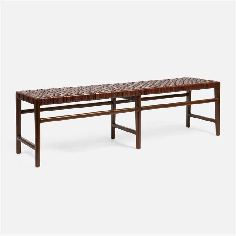 Made Goods Chestnut/Dark Stain Percy Bench