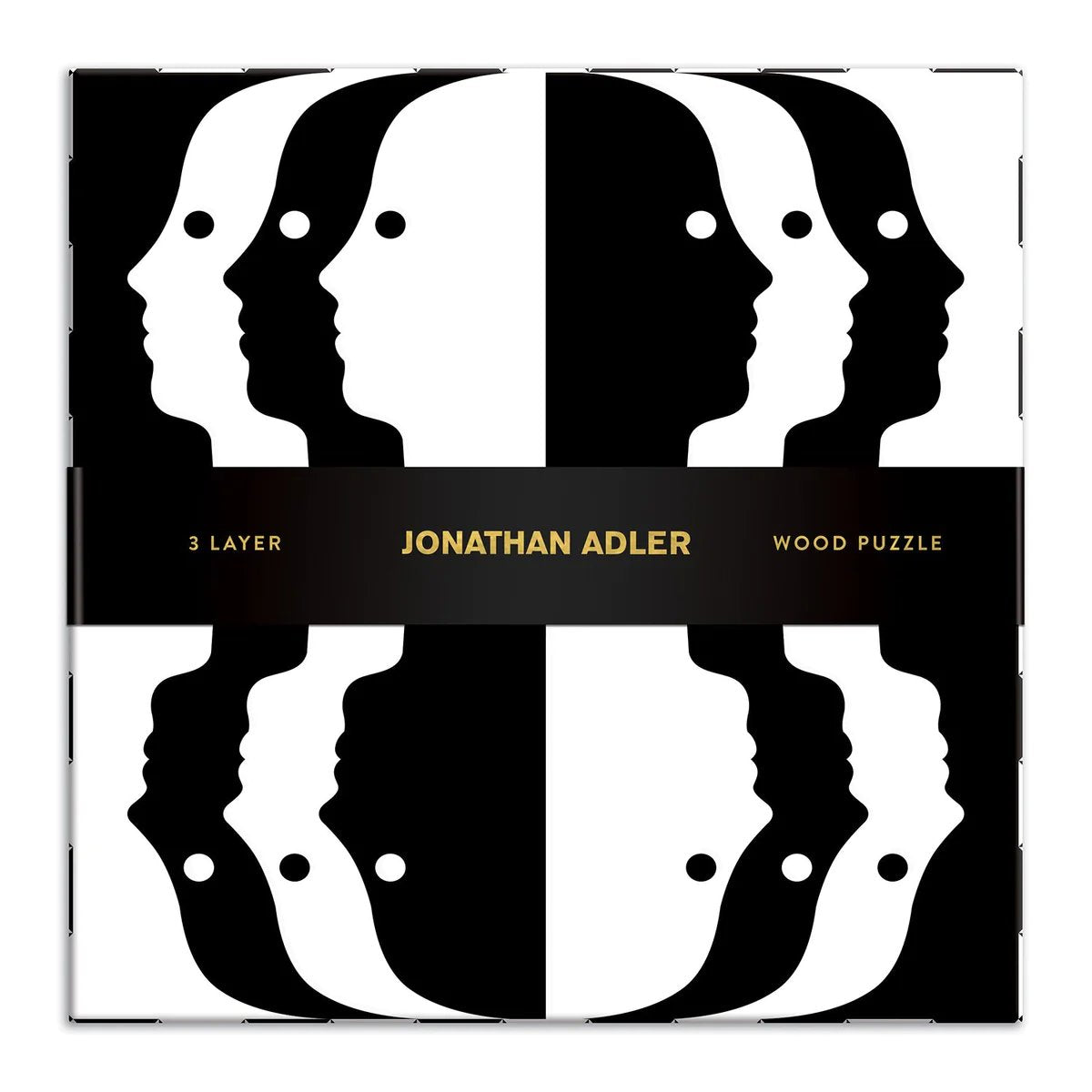 An image of Jonathon Adler Atlas Layered Wooden Puzzle Set