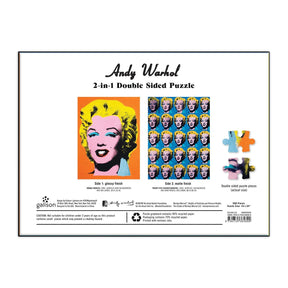 Andy Warhol Marilyn Double-Sided Puzzle