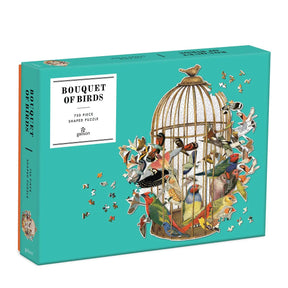 Bouquet of Birds Shaped Puzzle