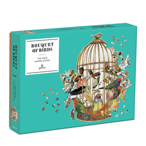 Hachette Bouquet of Birds Shaped Jigsaw Puzzle 750 Piece