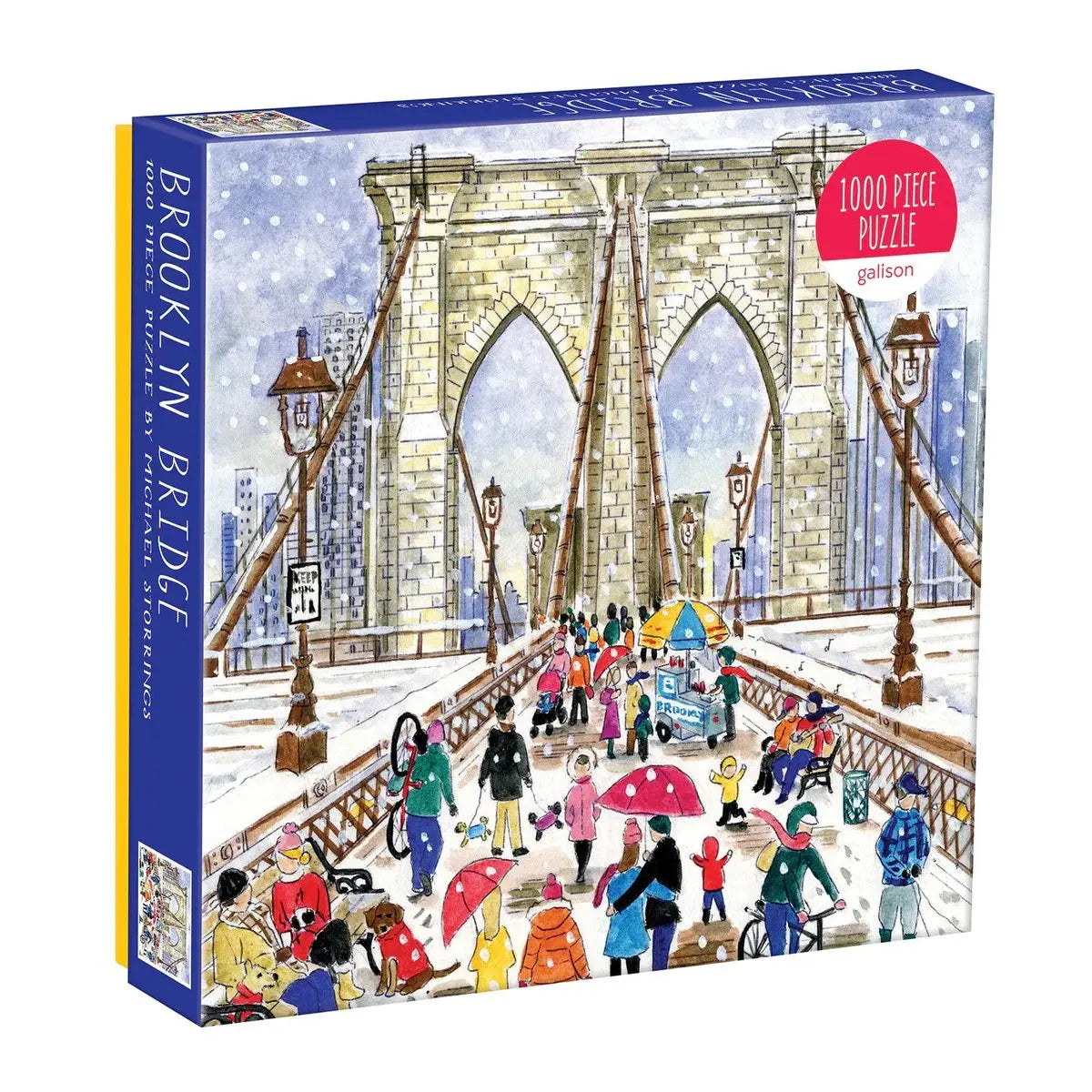 Hachette Michael Storrings Brooklyn Bridge Puzzle 1000 Piece Galison