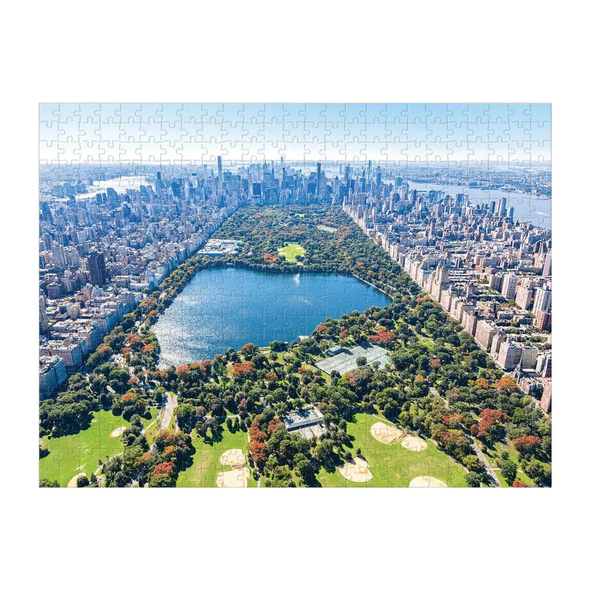 Completed Hachette Gray Malin New York City Double Sided Puzzle 
