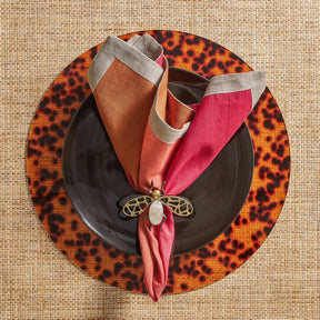 Kim Seybert Placemat-ACRYLIC TORTOISE