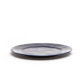Blue Pheasant Isla Spotted Navy Dinner Plate- Set of 4