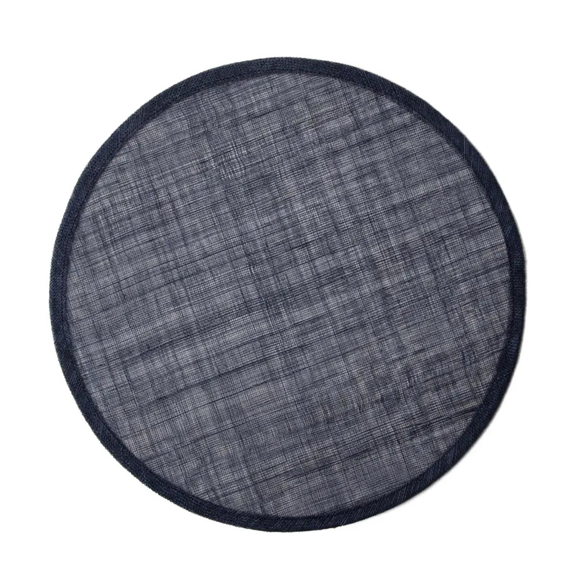 Blue Pheasant June Round Placemat IN Dark Navy