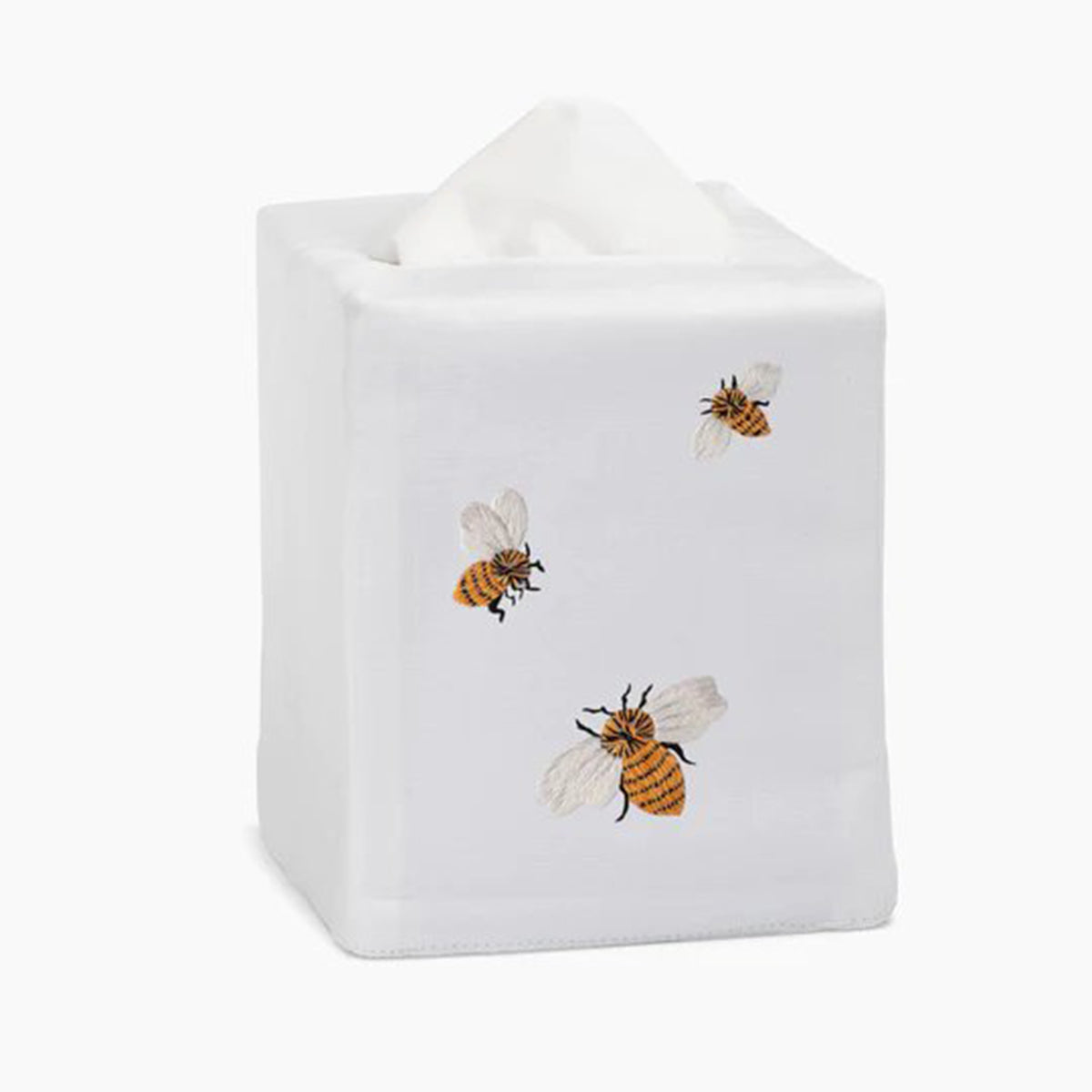 An image of Henry Handwork Bees Tissue Box Cover