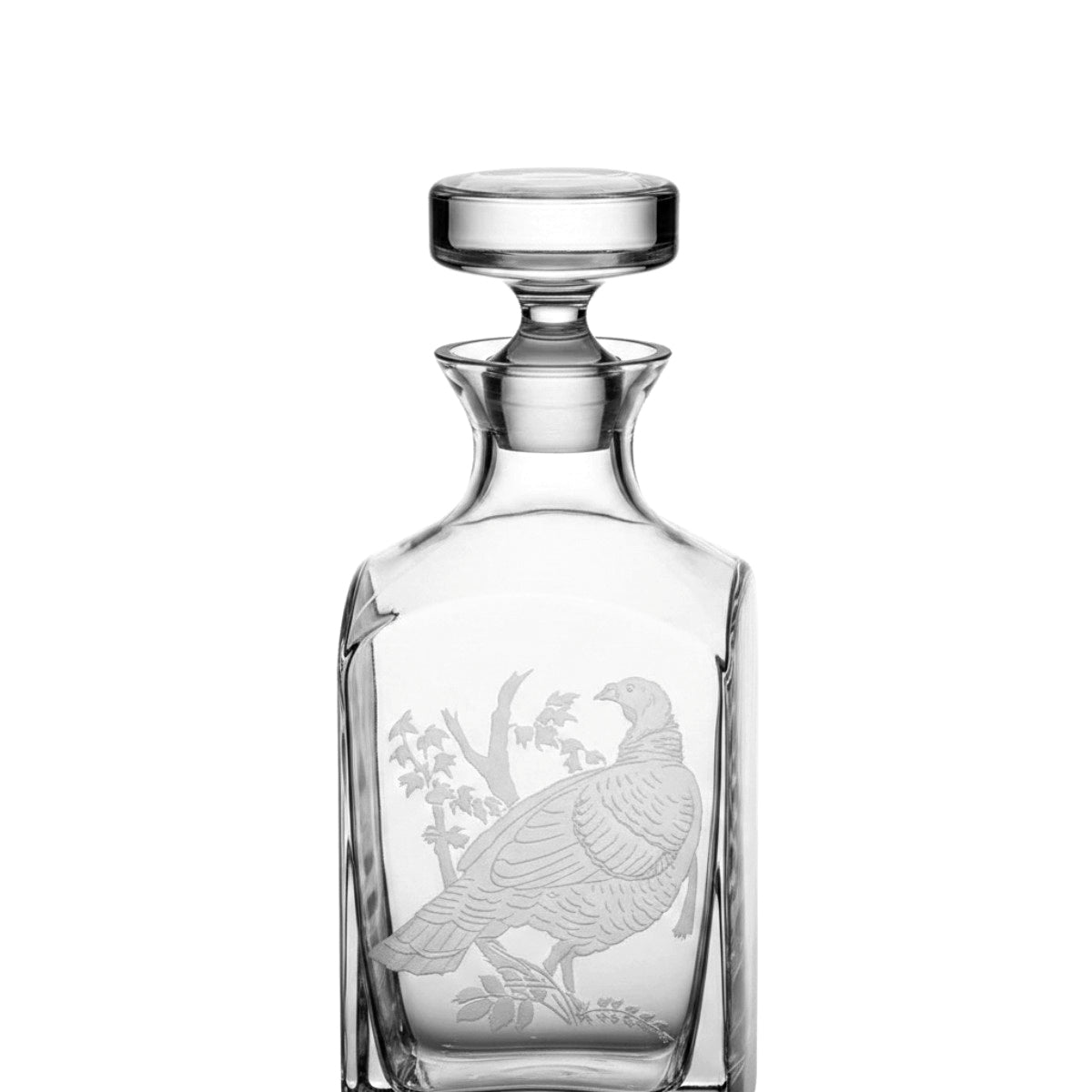 Julie Wear Designs Upland Game Birds Wild Turkey Decanter