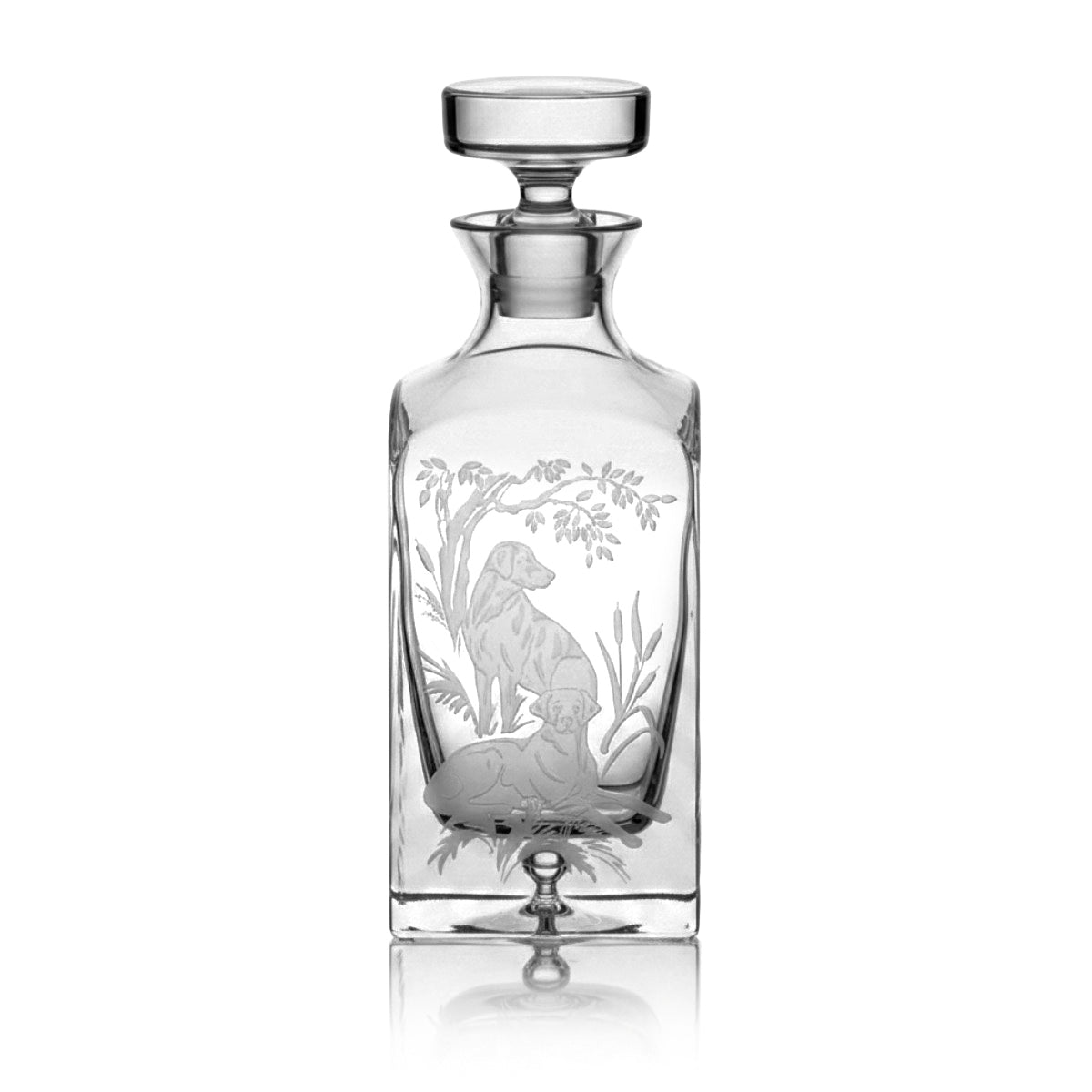 Julie Wear Designs Gun Dogs Labrador Retrievers Decanter