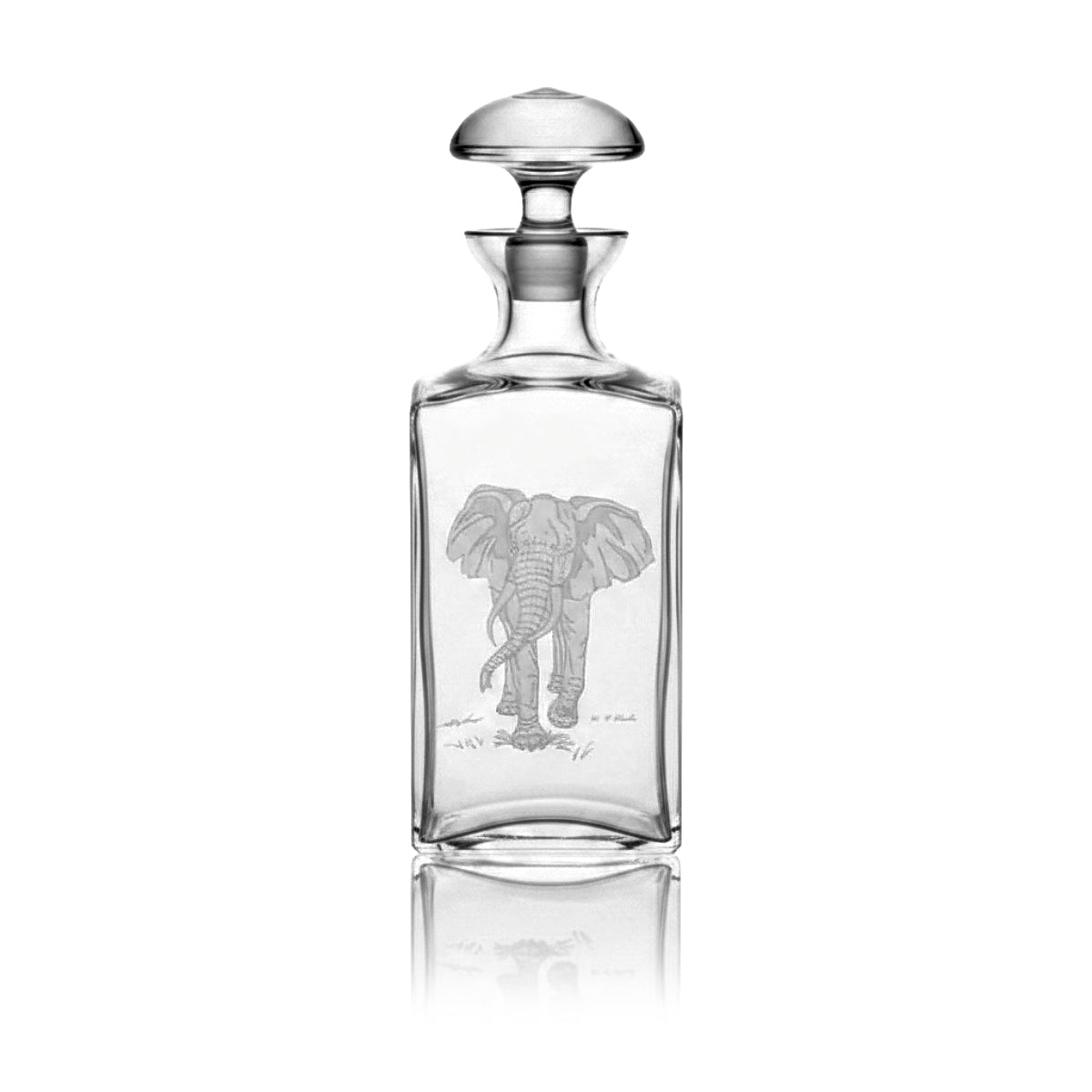 An image of Julie Wear Designs Safari Elephant Decanter
