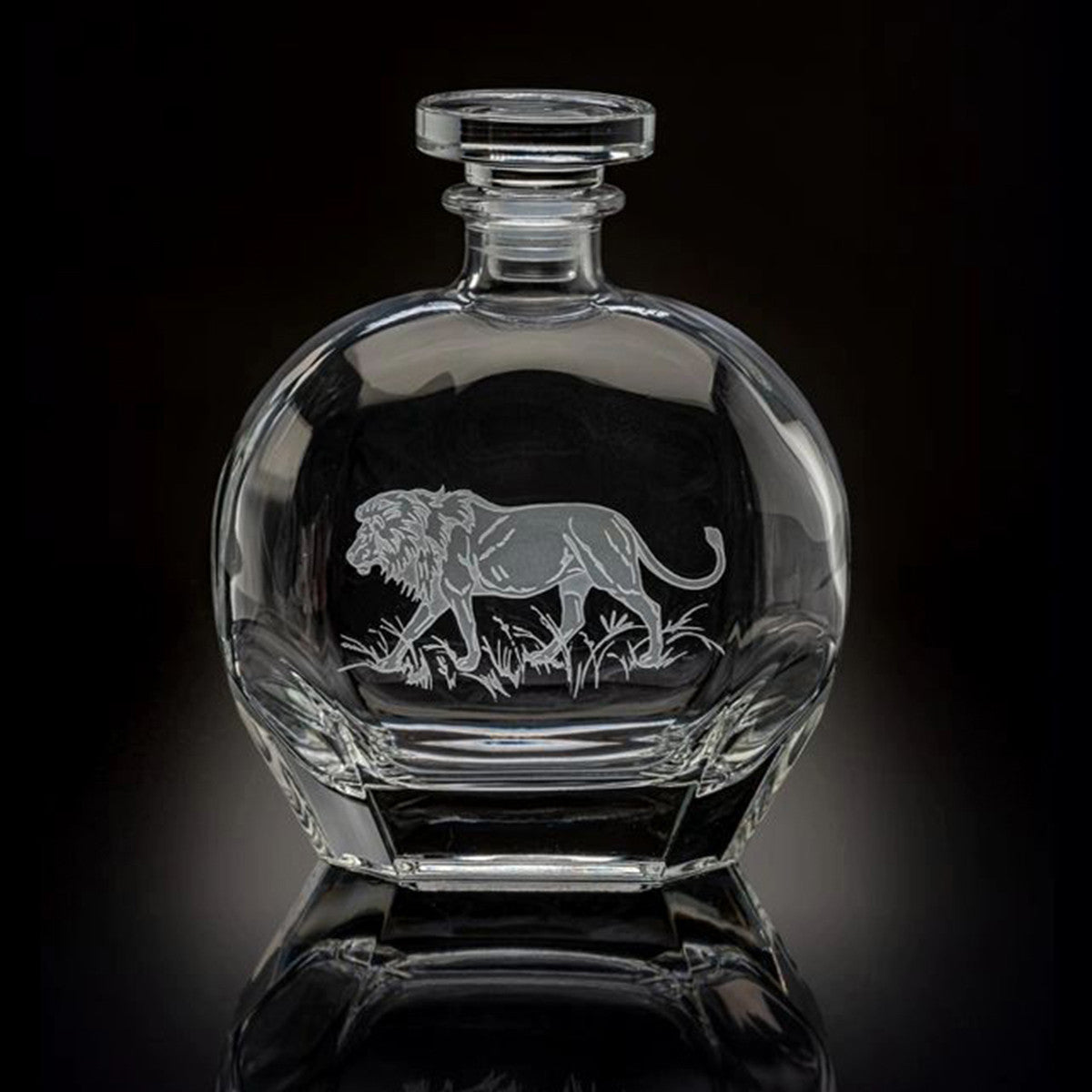 An image of Julie Wear Designs Safari Lion Decanter