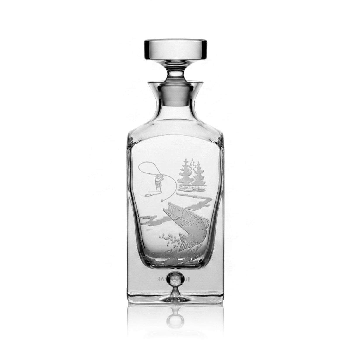 An image of Julie Wear Designs Fly Fishing Decanter