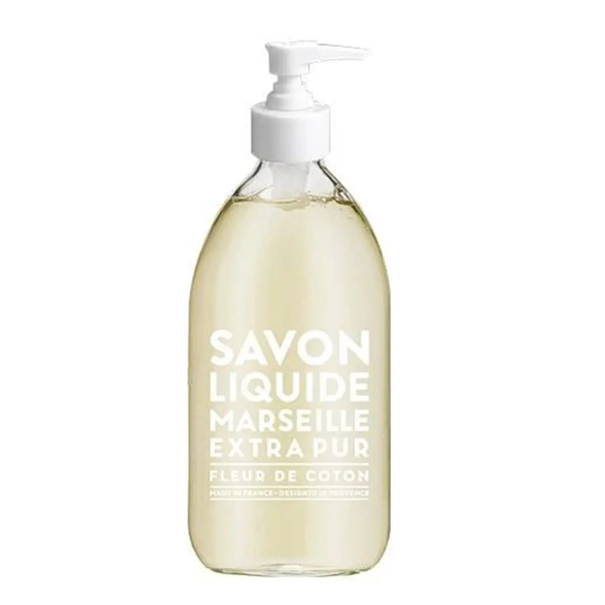 An image of Compagnie de Provence Cotton Flower Liquid Soap