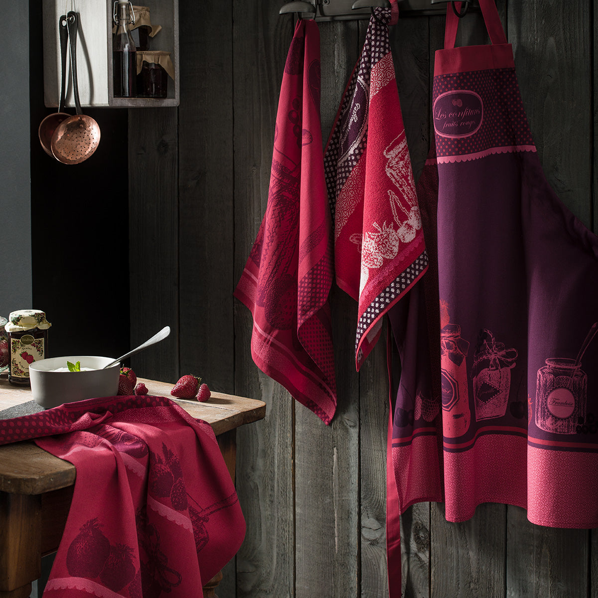 Coucke Pot de Confiture Tea Towel